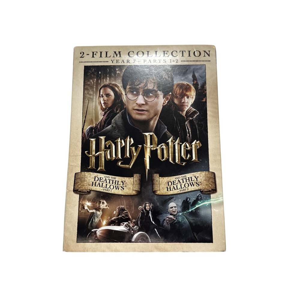 Harry Potter and the Deathly Hallows Part 1 & 2 DVD 2-Film Collection Year 7